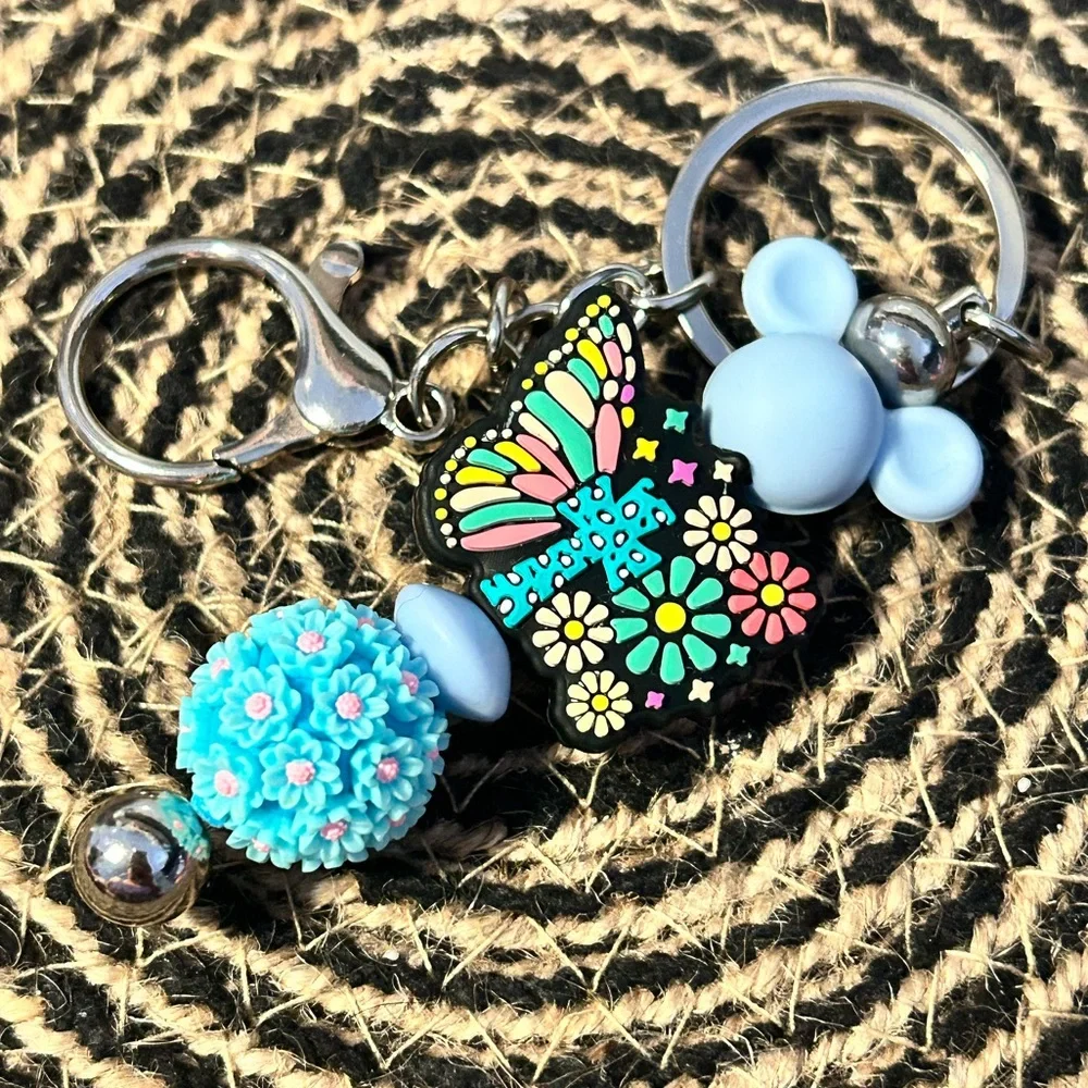 Butterfly / Cross / Keychain